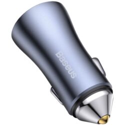 Baseus Golden Contactor Pro Dual Quick Charger Car Charger USB and Type C 40W - Image 3