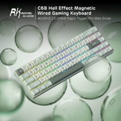 RK Royal Kludge C68 65% Hall Effect Magnetic Switch Keyboard - Image 3