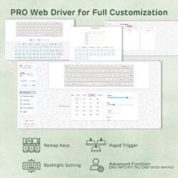 RK Royal Kludge C68 65% Hall Effect Magnetic Switch Keyboard - Image 9