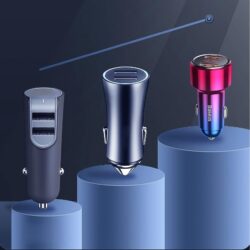 Baseus Magic Series Dual QC digital display for intelligent quick charging and car charging of 45W Black - Image 5