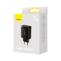 BASEUS 17W 3 USB PORT CHARGER (CCXJ020101) - Image 6