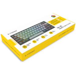 E-YOOSO HZ-61 Light Gray/ Dark Gray (Red magnetic switch) RGB Mechanical Keyboard