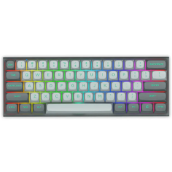 E-YOOSO HZ-61 Light Gray/ Dark Gray (Red magnetic switch) RGB Mechanical Keyboard