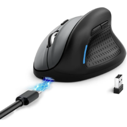 E-YOOSO X-45 Grey Black RGB Tri-Mode Gaming Mouse