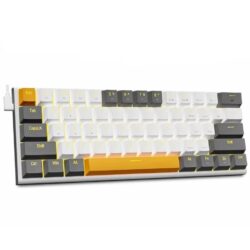 E-YOOSO Z-11 White Gray (Brown switch) RGB Mechanical Gaming Keyboard