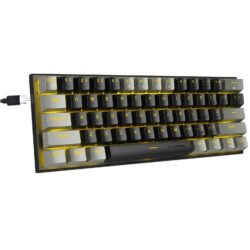 E-YOOSO Z-11 Black Gray Orange (Blue switch) RGB Gaming Keyboard