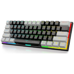 E-YOOSO Z-11 Black Gray Orange (Blue switch) RGB Gaming Keyboard