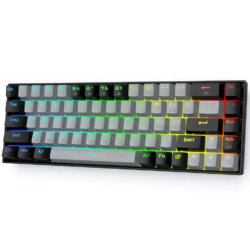 E-YOOSO Z-686 Gray Black (Red switch) RGB Mechanical Keyboard