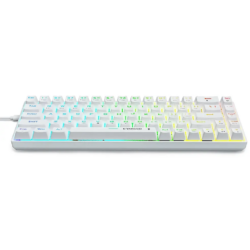E-YOOSO Z-686 White (Red Switch) RGB Tri-Mode Mechanical Keyboard