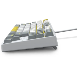 E-YOOSO Z-87 White Gray (red switch) RGB Mechanical Keyboard
