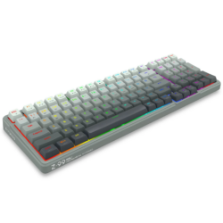 E-YOOSO Z-99 Tri-Mode RGB 99-Keys Mechanical Keyboard Gradient Gray (Silver wood switch) RGB