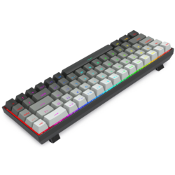 E-YOOSO HZ-68 Gradient Gray (Pink Magnetic switch) RGB Mechanical Keyboard