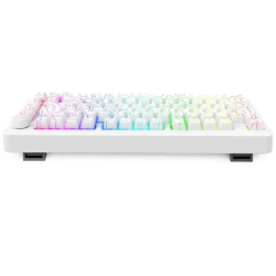 E-YOOSO Z-82 RGB 82-Keys Tri-Mode Mechanical Keyboard White (Silverwood Switch)