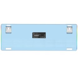 E-YOOSO Z-99 RGB 99-Keys Tri-Mode Mechanical Keyboard White Blue Purple (Silverwood Switch)