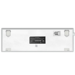E-YOOSO Z-686 White (Red Switch) RGB Tri-Mode Mechanical Keyboard