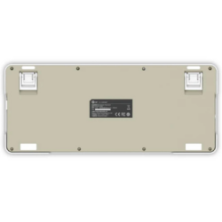 E-YOOSO Z-82 RGB 82-Keys Compact Tri-Mode White Gray Black (Silver wood switch) RGB  Mechanical Keyboard