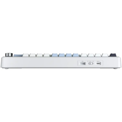 AULA F75 MAX Tri-Mode Mechanical Keyboard with TFT Screen Glacier Blue Reaper Switch