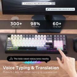 RK Royal Kludge F99 AI 96% Wired Mechanical Keyboard - Image 4