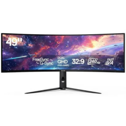 GFury Quantam Edge 240Hz 49″ Curved 5K Gaming Monitor Black