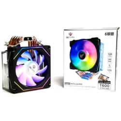 GFury Glacier X2 GF-T600 RGB 6 Heat Pipes Dual Fan CPU Cooler