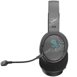 Bloody All-in-One Wireless & Wired Gaming Headset GR370 (Sports Black) - Image 4