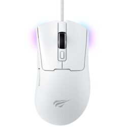 Havit Gamenote MS966 RGB Wired Gaming Mouse (White)