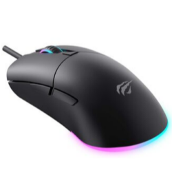 Havit Gamenote MS1038 RGB Programmable Gaming Mouse (Black)