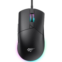 Havit Gamenote MS1038 RGB Programmable Gaming Mouse (Black)