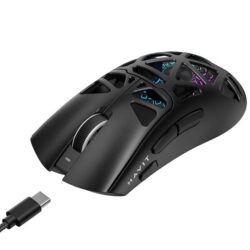 Havit Gamenote MS1042WB 3-Mode Wireless RGB Gaming Mouse – 24000 DPI, 2.4GHz / Bluetooth, Lightweight