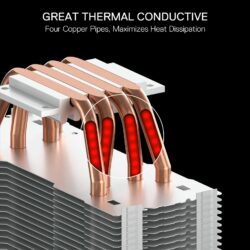 Redragon HODUR CC-2199 ARGB Single Tower CPU Air Cooler - Image 11