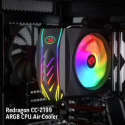 Redragon HODUR CC-2199 ARGB Single Tower CPU Air Cooler - Image 6