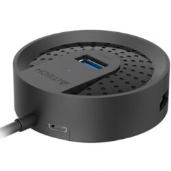 A4Tech HUB-30C USB 3.0, Type-C Plug, Cable 50cm, Black - Image 3