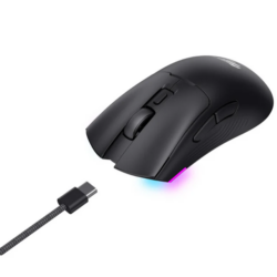 Havit Gamenote MS966WB Quad-Mode 2.4GHz Wireless Gaming Mouse (Black)