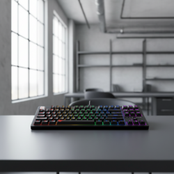Havit Gamenote KB892L TKL Mechanical Gaming Keyboard – 87 Keys, Blue Switch, RGB Backlit, Wired