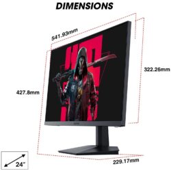 KOORUI 24E3 23.8-inch FHD 165Hz gaming monitor