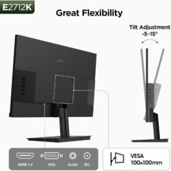 KOORUI E2712K 27-inch FHD 144Hz gaming monitor