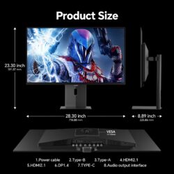 KOORUI S3241XO 31.5-inch 4K UHD 240Hz gaming monitor