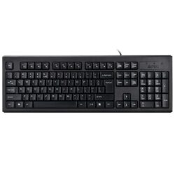 A4tech KR-83 Comfort key Wired Keyboard USB (Black) US Layout