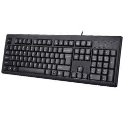 A4tech KR-83 Comfort key Wired Keyboard USB (Black) US Layout - Image 2