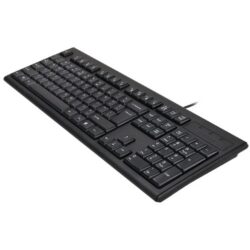 A4tech KRS-83 Comfort key Wired Natural_A Shape Keyboard USB (Black) US Layout - Image 4