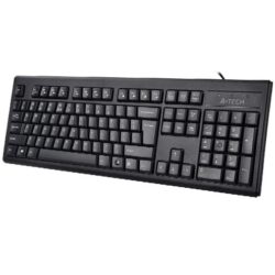 A4tech KRS-83 Comfort key Wired Natural_A Shape Keyboard USB (Black) US Layout - Image 3