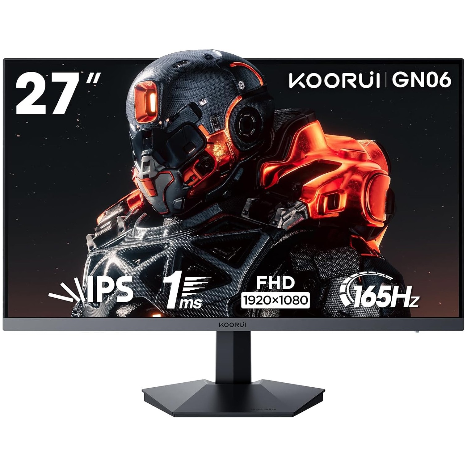 KOORUI GN06 27-inch FHD 165Hz gaming monitor KOORUI GN06 27-inch FHD 165Hz gaming monitor