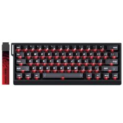 Madlions MAD60 HE Ultimate Flagship V2 Edition 60% Wired RGB Gaming Keyboard – Matte Black Frosted