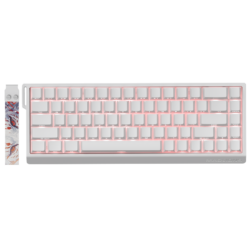 Madlions MAD68 HE 65% Hall Effect Wired RGB Gaming Keyboard – White