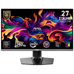 MSI MAG 272UP QD-OLED X24 26.5″ 4K UHD 240Hz Gaming Monitor