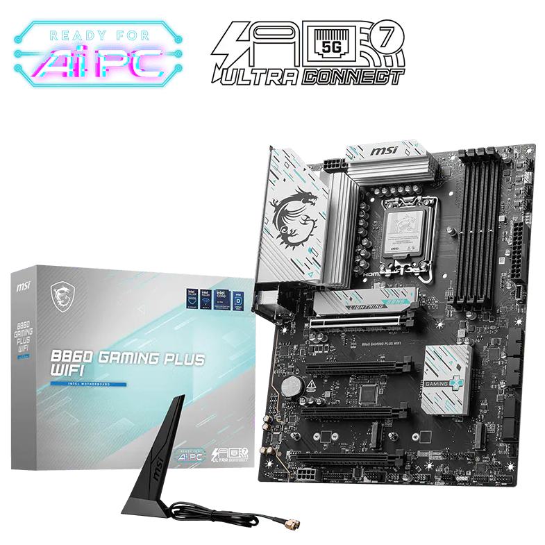 MSI B860 Gaming Plus WIFI Intel Chipset MSI B860 Gaming Plus WIFI Intel Chipset