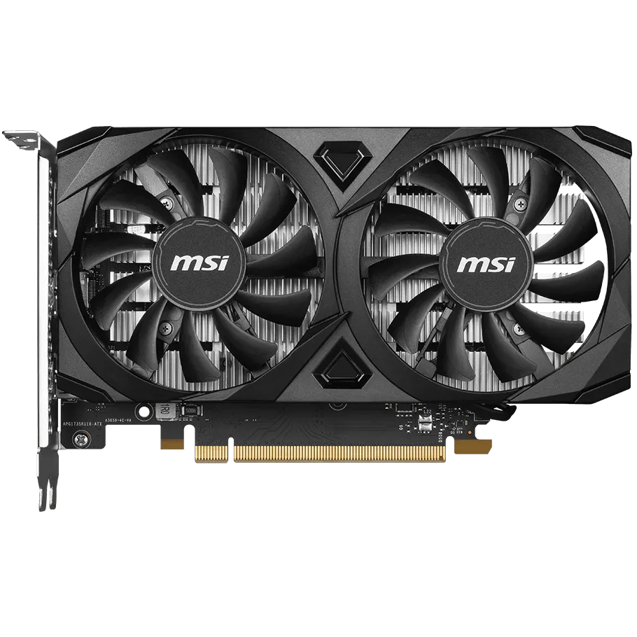 MSI GeForce RTX 3050 Ventus 2X E 6G OC Graphic Card MSI GeForce RTX 3050 Ventus 2X E 6G OC Graphic Card