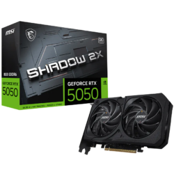 MSI GeForce RTX 5050 Shadow 2X 8G OC Graphic Card