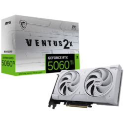 MSI GeForce RTX 5060 Ti Ventus 2X 8G OC Plus Graphic Card White