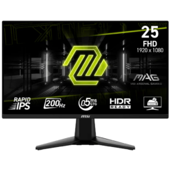 MSI MAG 255F E20 24.5″ FHD 200Hz Rapid IPS Gaming Monitor